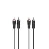 HAMA audio kabel 2cinch 1,5 m stereo